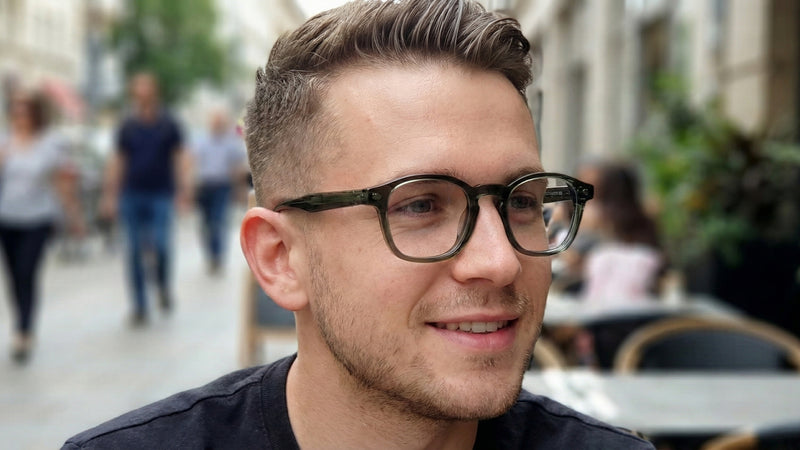 Monaco Clear Moss eyewear