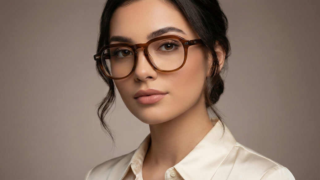 Palermo Crystal Mocha eyewear