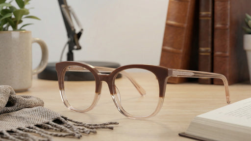 Lisbon Latte Crystal eyewear