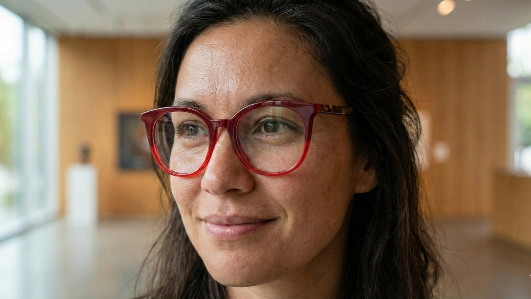 Lisbon Crimson Havana eyewear