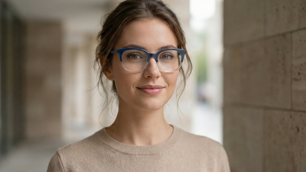 image Lisbon Azure Crystal eyewear