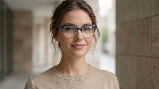 Lisbon Azure Crystal eyewear