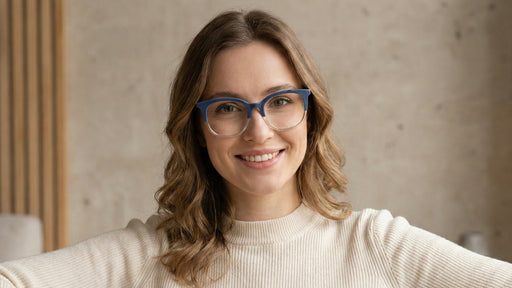 Lisbon Azure Crystal eyewear
