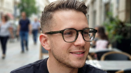 Monaco Clear Moss eyewear