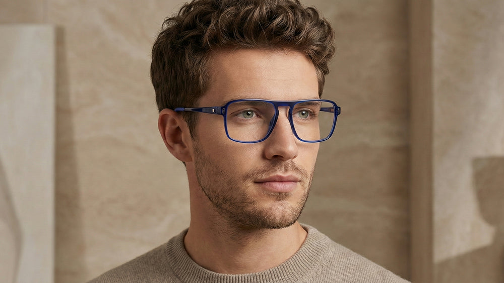 Porto Crystal Cobalt eyewear
