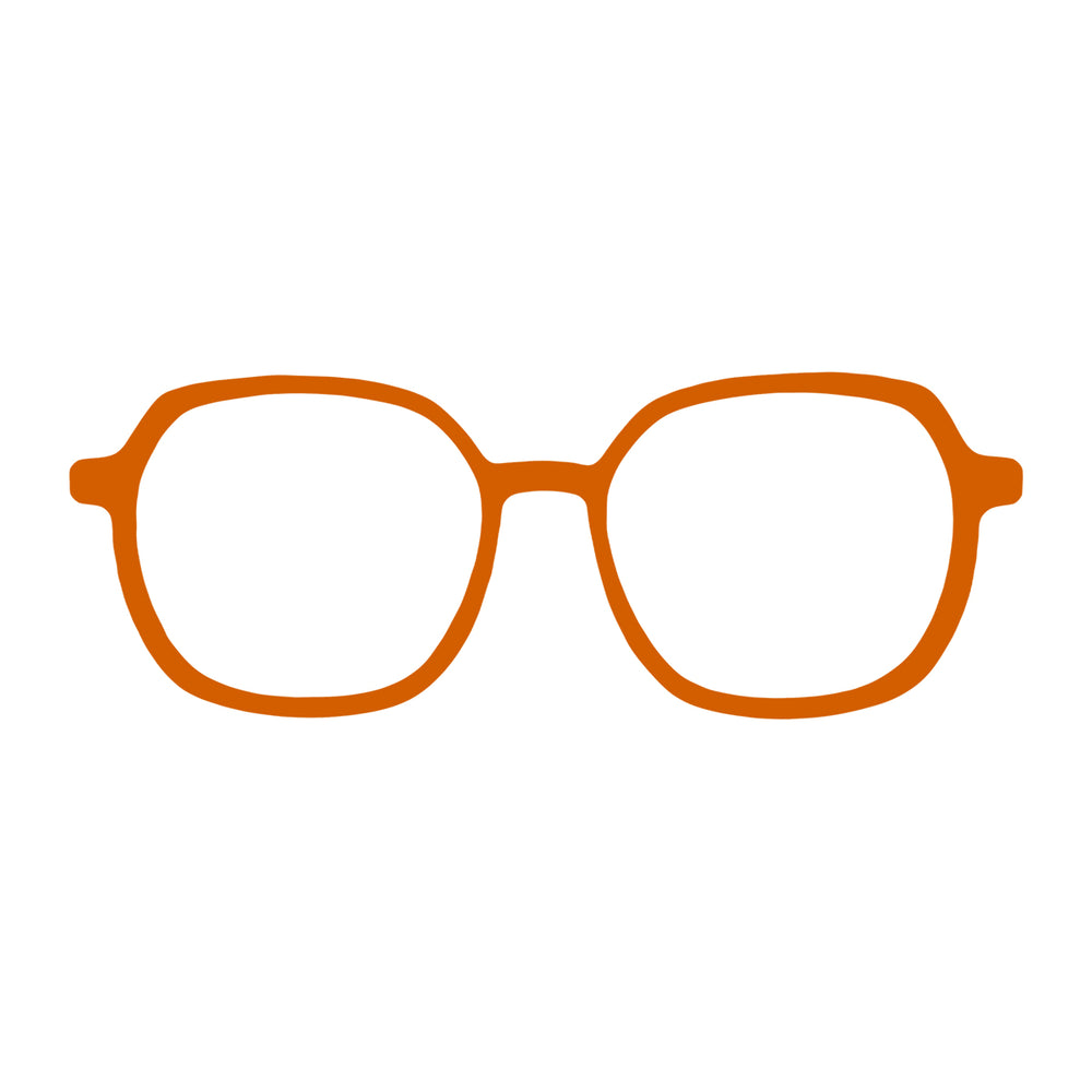 Milan Solid Orange, Brown