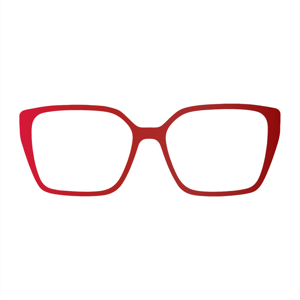 Florence Gradient Red