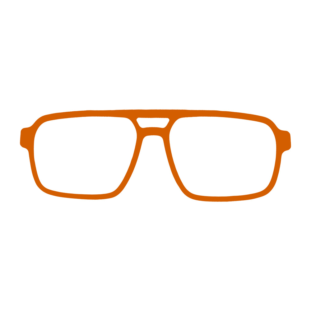 Oslo Solid Orange, Brown